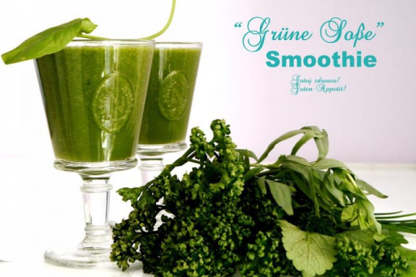 Smoothie Grüne Soße - z zielonym sosem