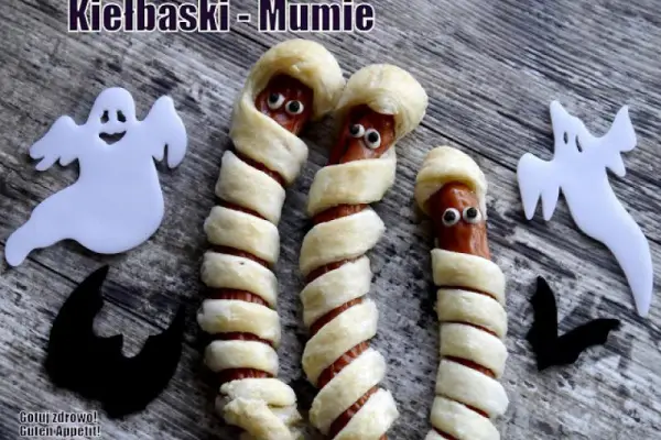 Kiełbaski mumie - na Halloween