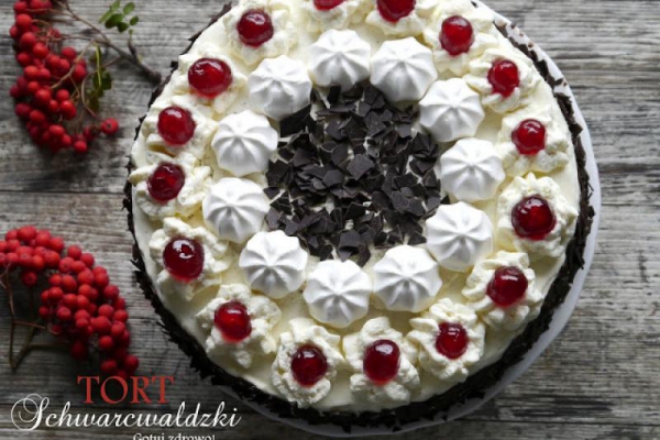 Tort szwarcwaldzki - Schwarzwälder Kirschtorte