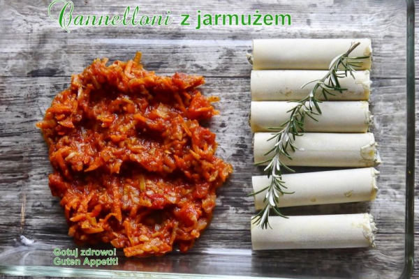 Cannelloni z jarmużem