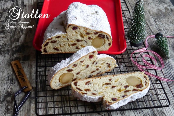 Stollen - Bożonarodzeniowa niemiecka strucla z bakaliami