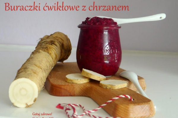 Buraczki ćwikłowe z tartym chrzanem