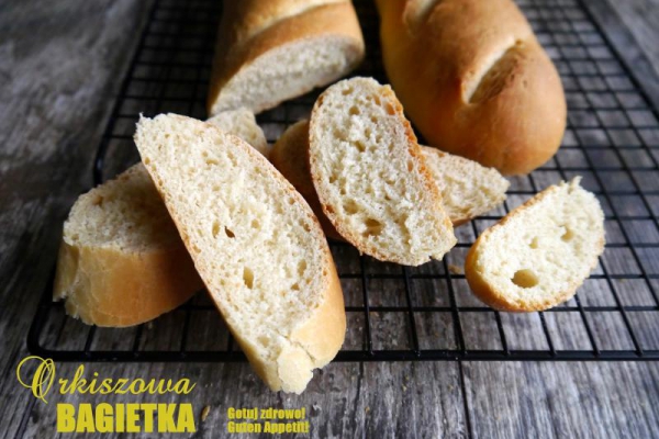 Orkiszowa bagietka - szybka i łatwa