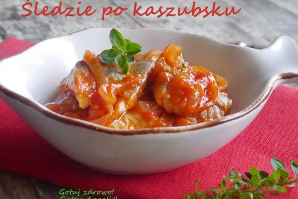 Śledzie po kaszubsku - pyszne