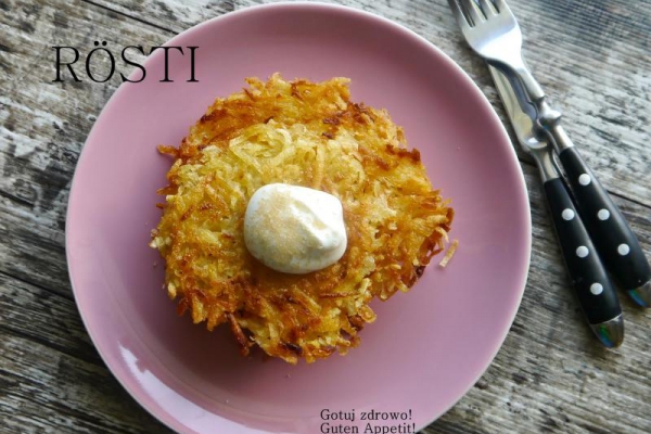 RÖSTI - super chrupiące placki ziemniaczane
