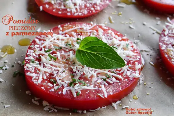 Pomidory pieczone z parmezanem