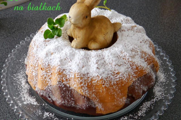 Babka na białkach - last minute - prosta i szybka