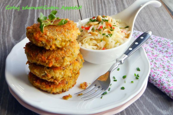 Grünkern-Burger, kotleciki z zielonego orkiszu