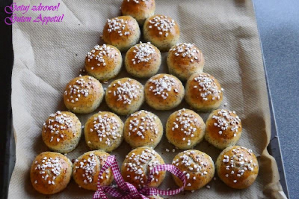 Makowe mini-bułeczki