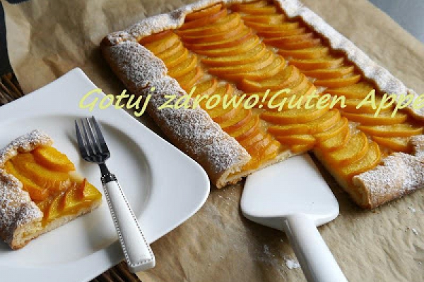 Rustykalna tarta brzoskwiniowa - pyszna
