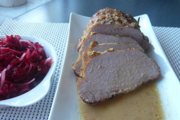 Schab pieczony w mleku