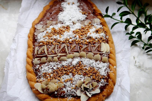 Mazurek Pisanka wielkanocna Helenki