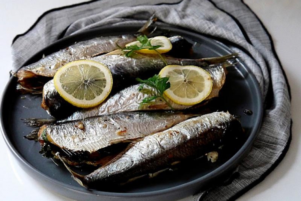 Pieczone śledzie