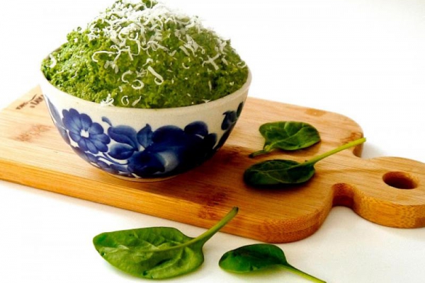 Pesto szpinakowe