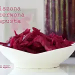 Kiszona czerwona kapusta