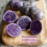 Fioletowe ziemniaki z...