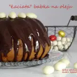 Babka  łaciata  na oleju