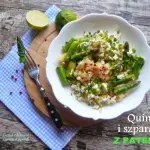 Szparagi i quinoa z...