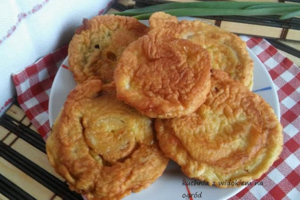 Pieczarki w cieście naleśnikowym. Kotlety z kapeluszy pieczarek.