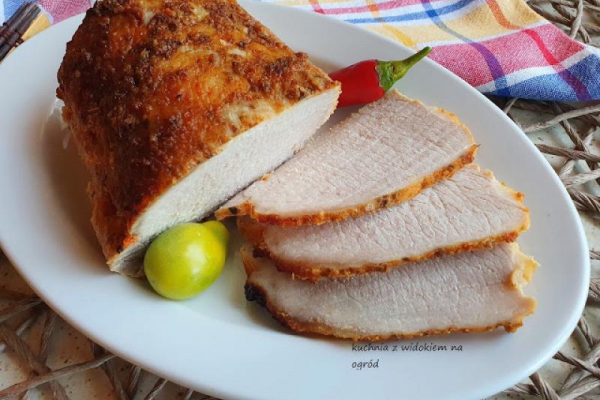 Schab pieczony w mleku