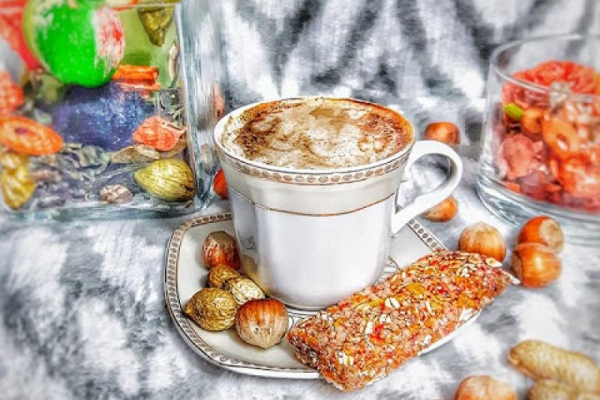 Przepis Orzechowe Latte