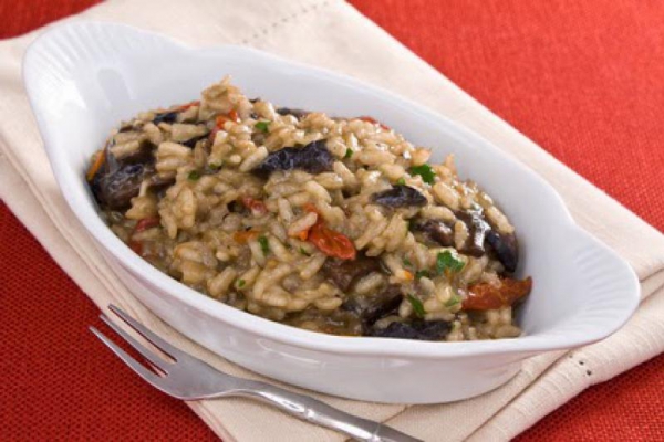Risotto z suszonymi pomidorami
