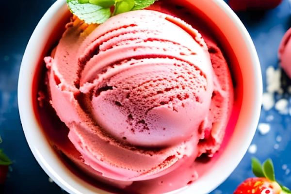 Jak zrobić lody truskawkowe bez cukru i tłuszczu - przepis fit na lato
