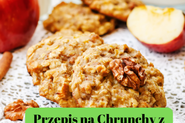 Przepis na Chrunchy z Jabłkami i Cynamonem