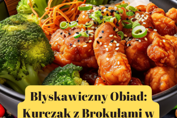 Przepis na Błyskawiczny Obiad: Kurczak z Brokułami w Sosie Pomidorowym