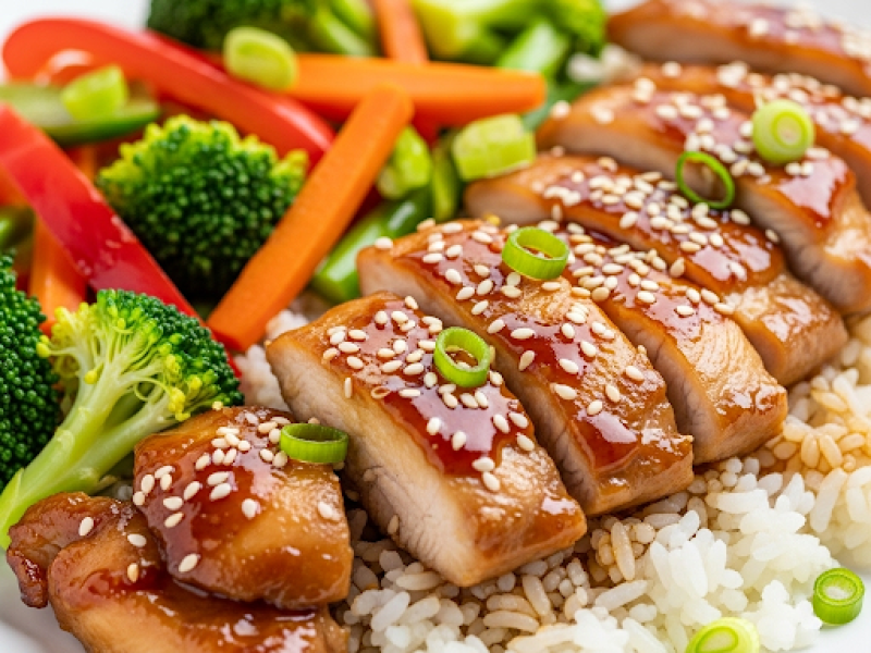 Kurczak Teriyaki: Szybki Obiad w 15 Minut! Idealny z Ryżem i Warzywami
