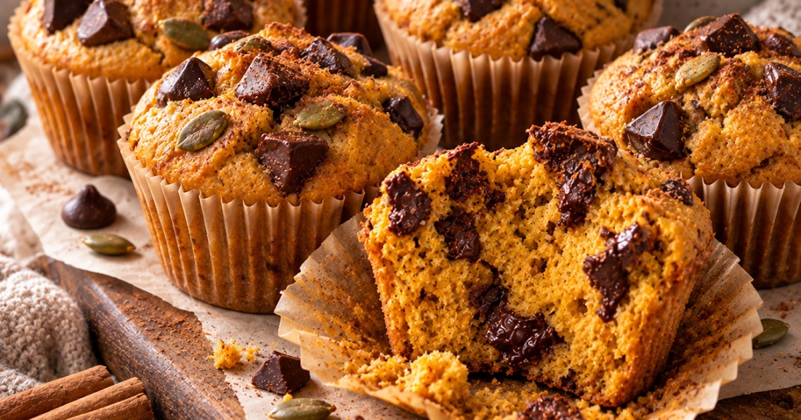 Fit Muffiny Dyniowe High Protein – Puszyste i Bez Cukru