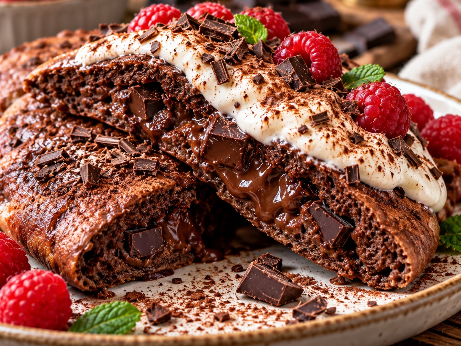 Fit omlet brownie – wilgotny, czekoladowy omlet proteinowy