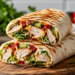 Fit wrap z kurczakiem...
