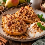Fit pieczone gruszki z...