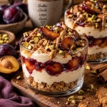 Fit Plum Cheesecake Cups...