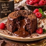 Proteinowy Lava Cake z...