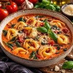 Zupa z tortellini w...
