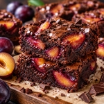 Brownie ze śliwkami –...