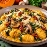 Gnocchi w sosie dyniowym...