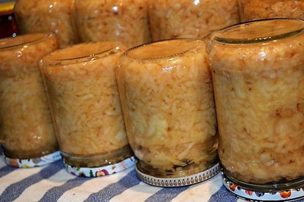 Jabłka tarte bez cukru na zimę