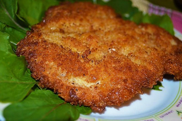 Kotlet schabowy w majonezie