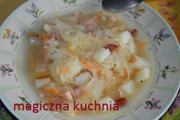 Kapuśniak z kiszonej kapusty