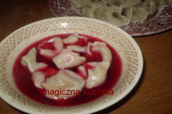 Uszka z grzybami