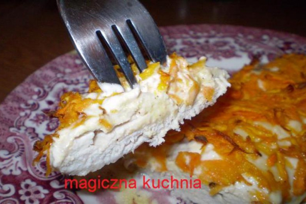 Filety drobiowe z marchewką