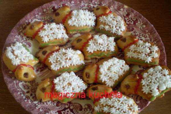 Drożdżowe baranki, zajączki i kurczaczki