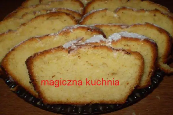 Ciasto cytrynowe (pieczone na żywo z margryną KASIA)