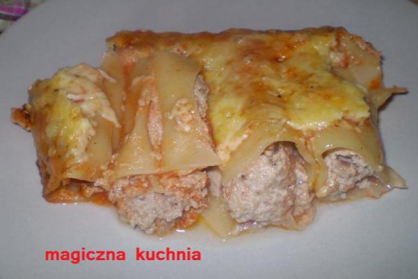 Drobiowe cannelloni z serem feta