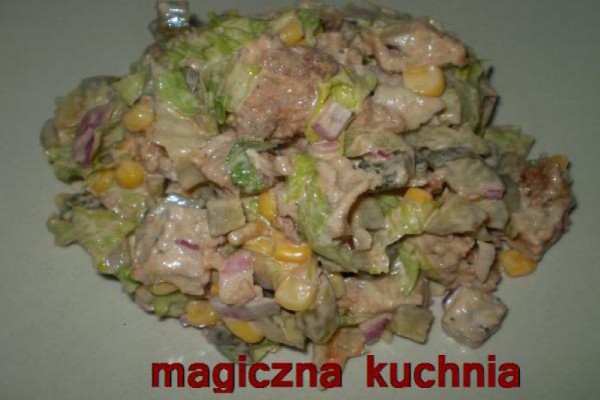 Kotletowa sałatka