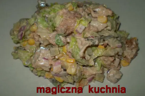 Kotletowa sałatka