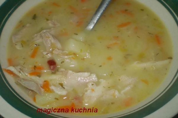 Zupa ziemniaczana z porem